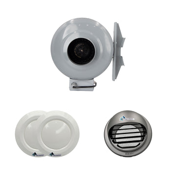 ASTBERG 50-170 SQ KITCHEN- ASTBERG INLINE DUCT EXHAUST VENTILATION SYSTEM