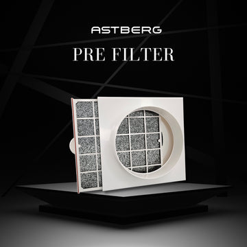 ASTBERG PIPE DUST PRE FILTER 150MM 6"