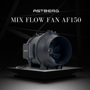 Astberg AF150 Silent Mixflow Circular Inline Duct Fan (150mm / 6”) | 530 m³/h | 311 CFM | Ultra-Quiet High-Performance Ventilation
