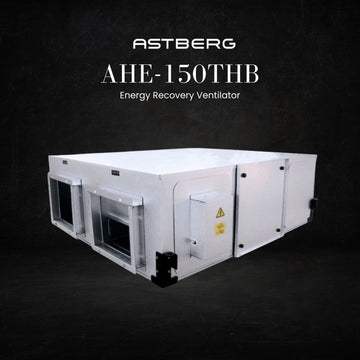 ASTBERG ERV HRV ENERGY/HEAT RECOVERY FRESHAIR VENTILATION AHE-150THB ERV