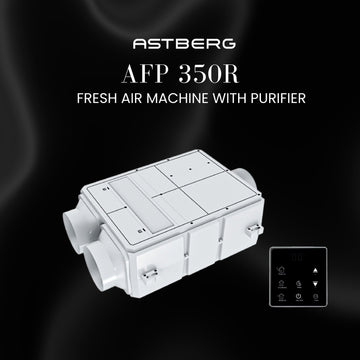 Astberg Fresh Air Unit & Fresh Air System AFP 350R (350 CMH)