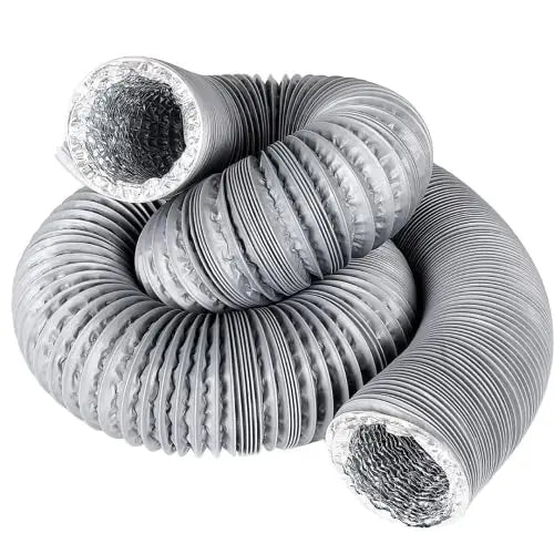 Astberg PVC Flexible Pipe(100mm/4) 10 Meter/32 Feet/Insulated Pipe/Chimney pipe/Duct Pipe/ - Astberg Ventilation