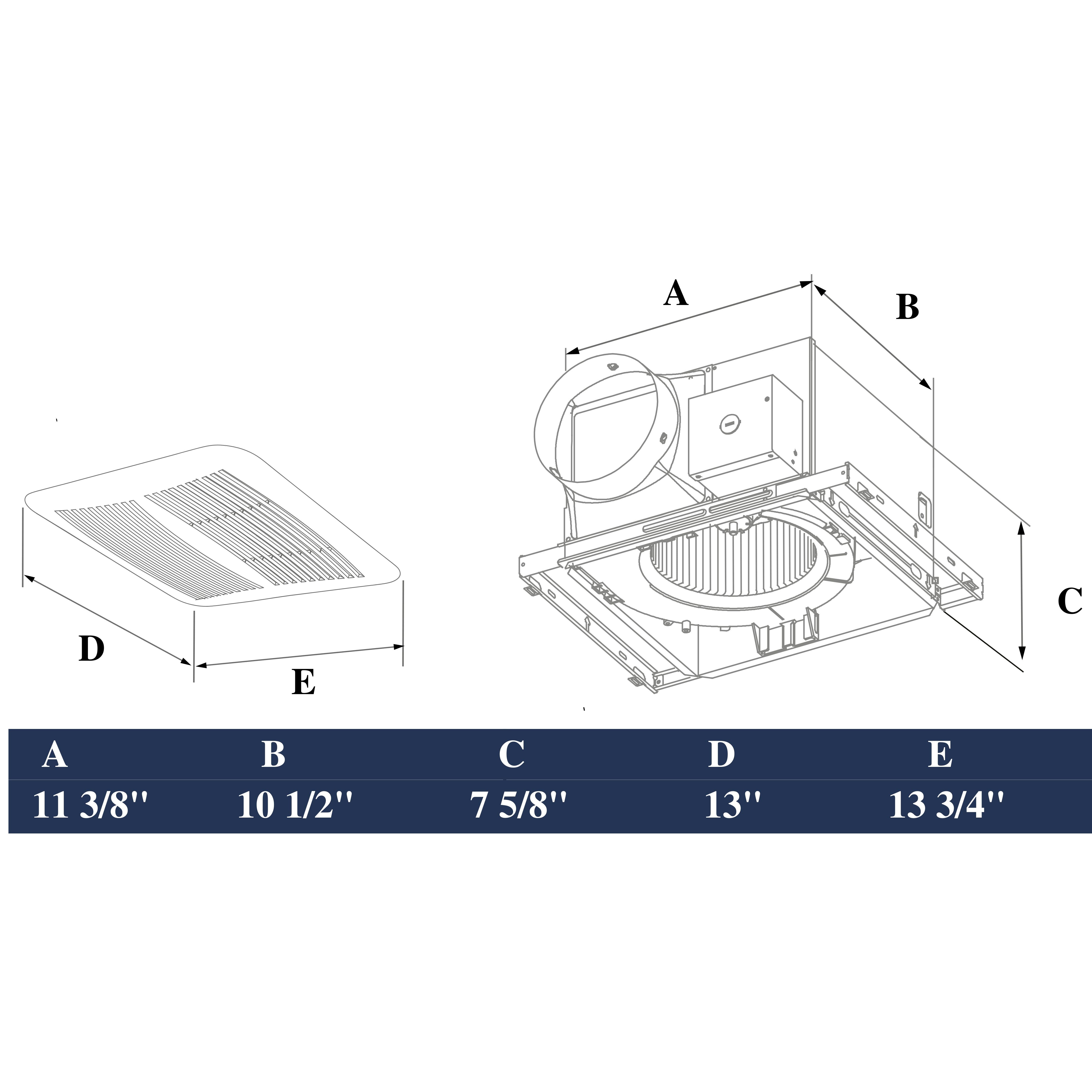 ASTBERG METAL HEAVY DUTY  SILENT CEILING MOUNTED CASSTTE EXHAUST VENTILATION FAN ASE1501  260CMH 150MM 6"