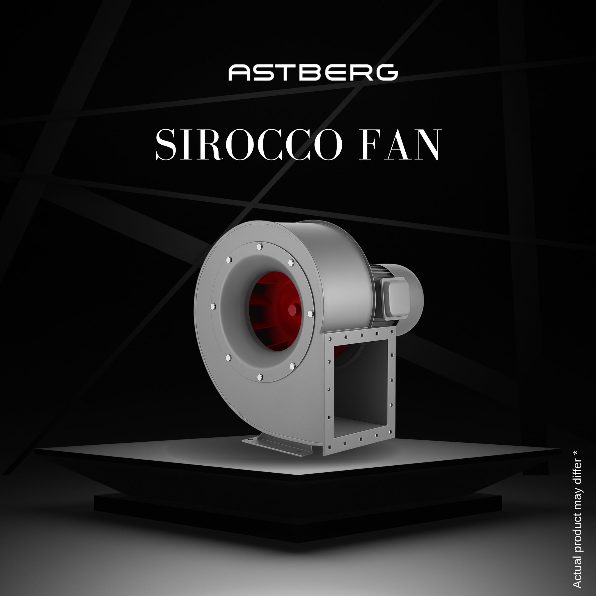 SIRROCO COMMERCIAL FAN (ACBL 350)-  4000 CMH 2353 CFM