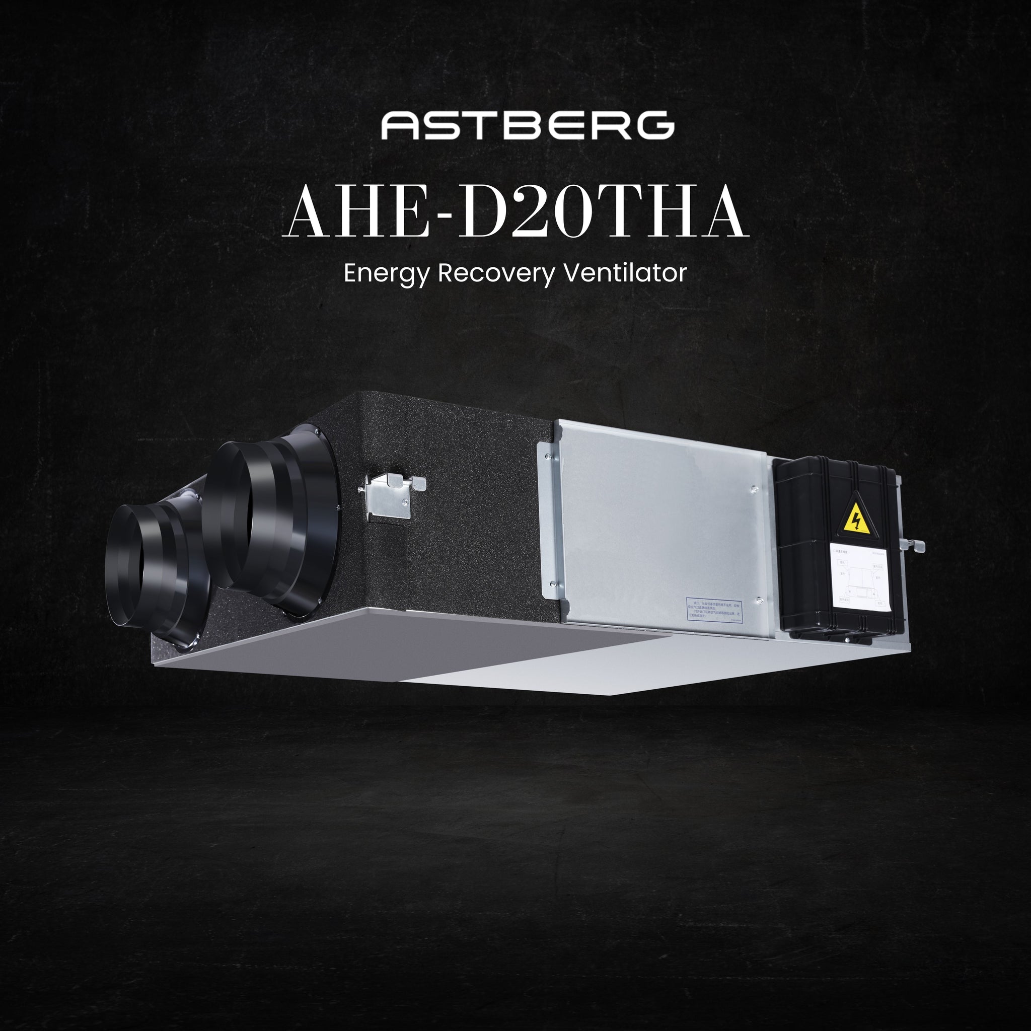Astberg Energy Recovery Ventilation AHE-D20THA ERV