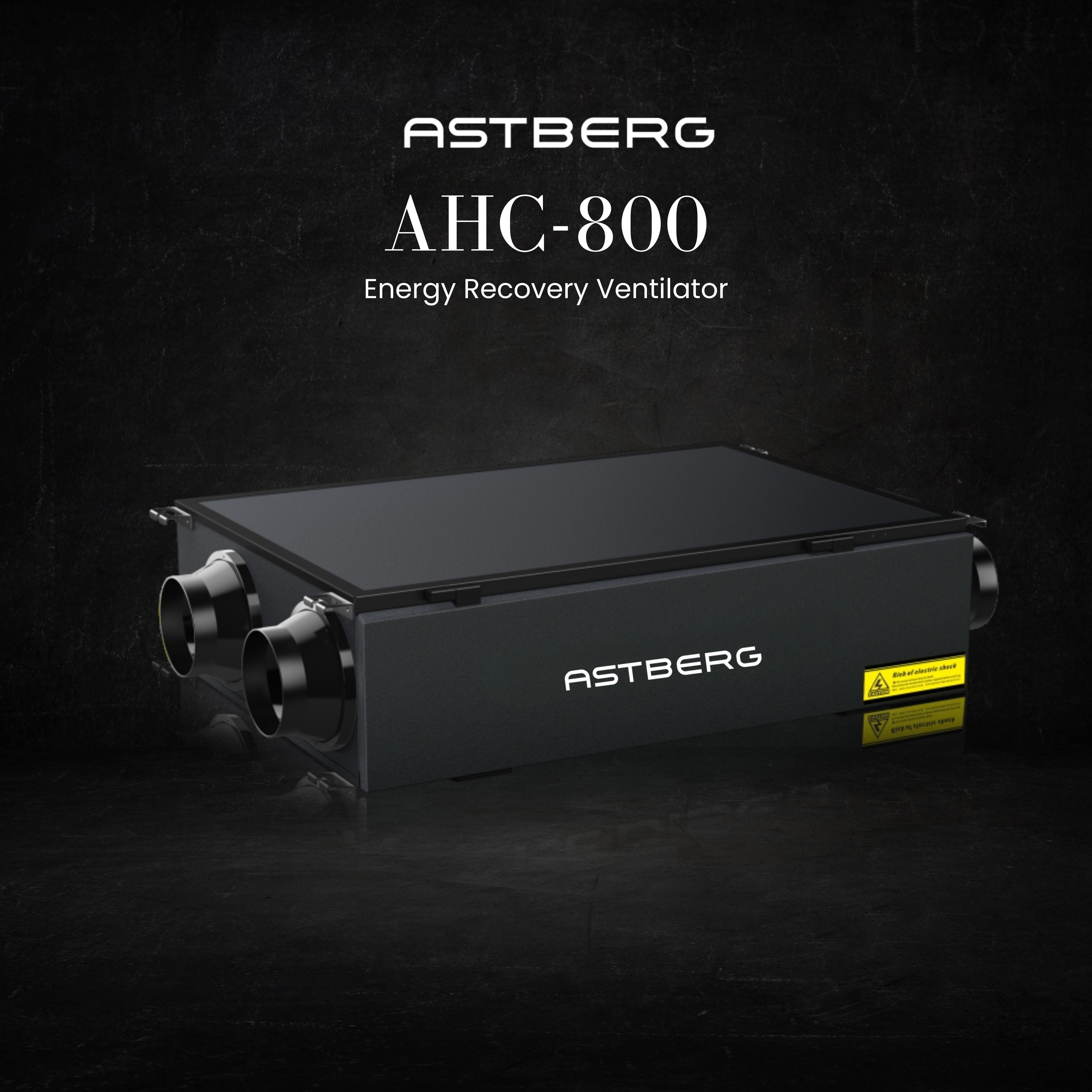 ASTBERG ERV HRV ENERGY/HEAT RECOVERY FRESHAIR VENTILATION HEPA CARBON DUST FILTER AHC500TH 500CMH