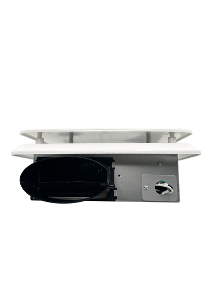 Astberg Slim Heavy Duty Ceiling Mounted Exhaust Metal ASE1003 (100mm/4) (200CMH)