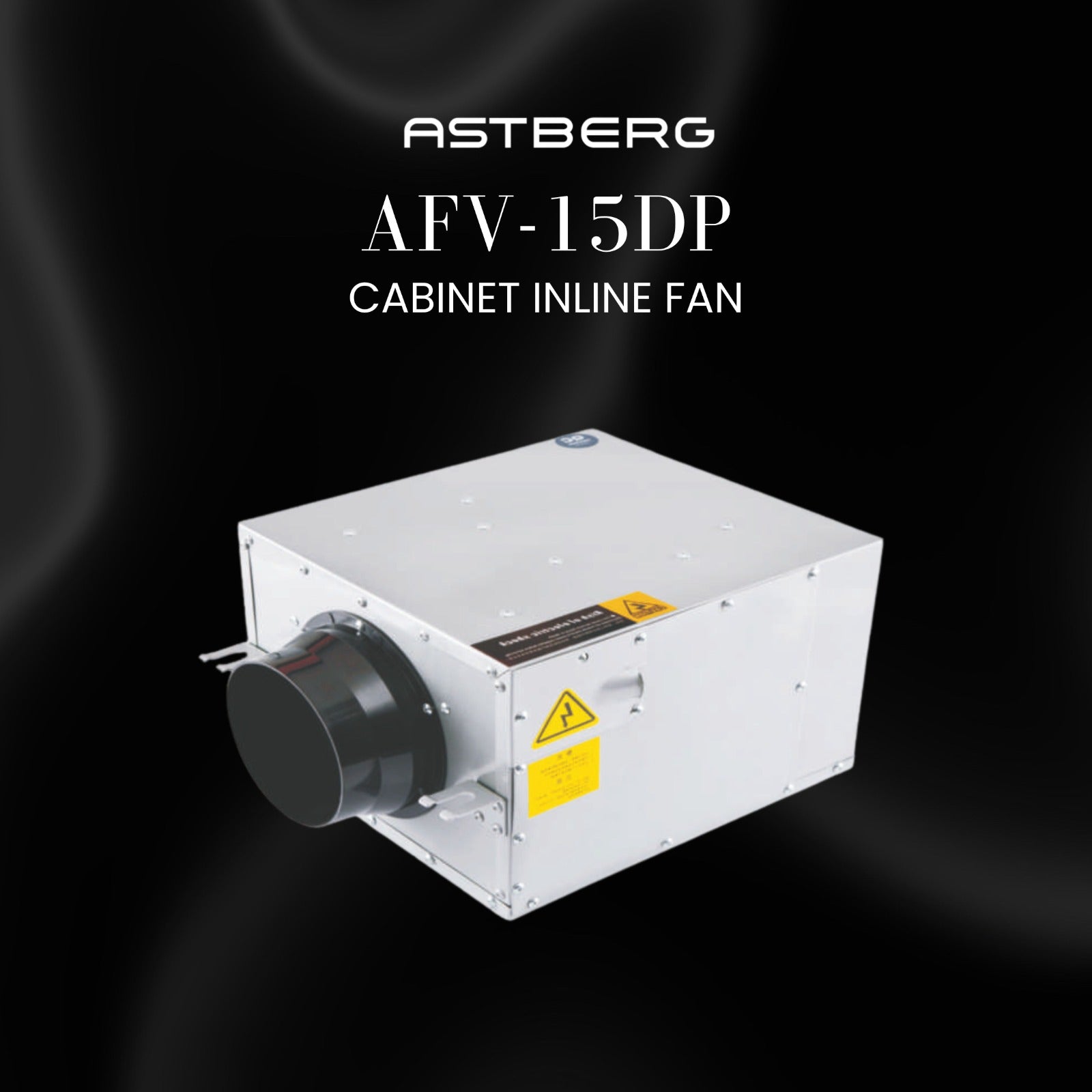 ASTBERG SILENT BOX TYPE  DUCT VENTILATION FAN INLINE CABINET FANS WITH DUST FILTER AFV-15D 370CMH