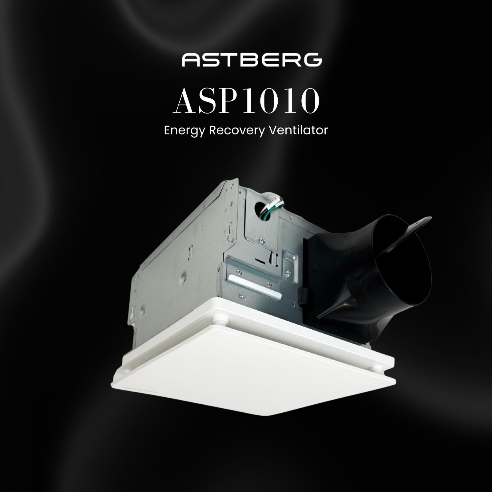 ASTBERG HEAVY DUTY METAL CEILING EXHAUT VENTILATION FAN CASSATE EXHAUT  ASP1010 100MM/4" 200CMH