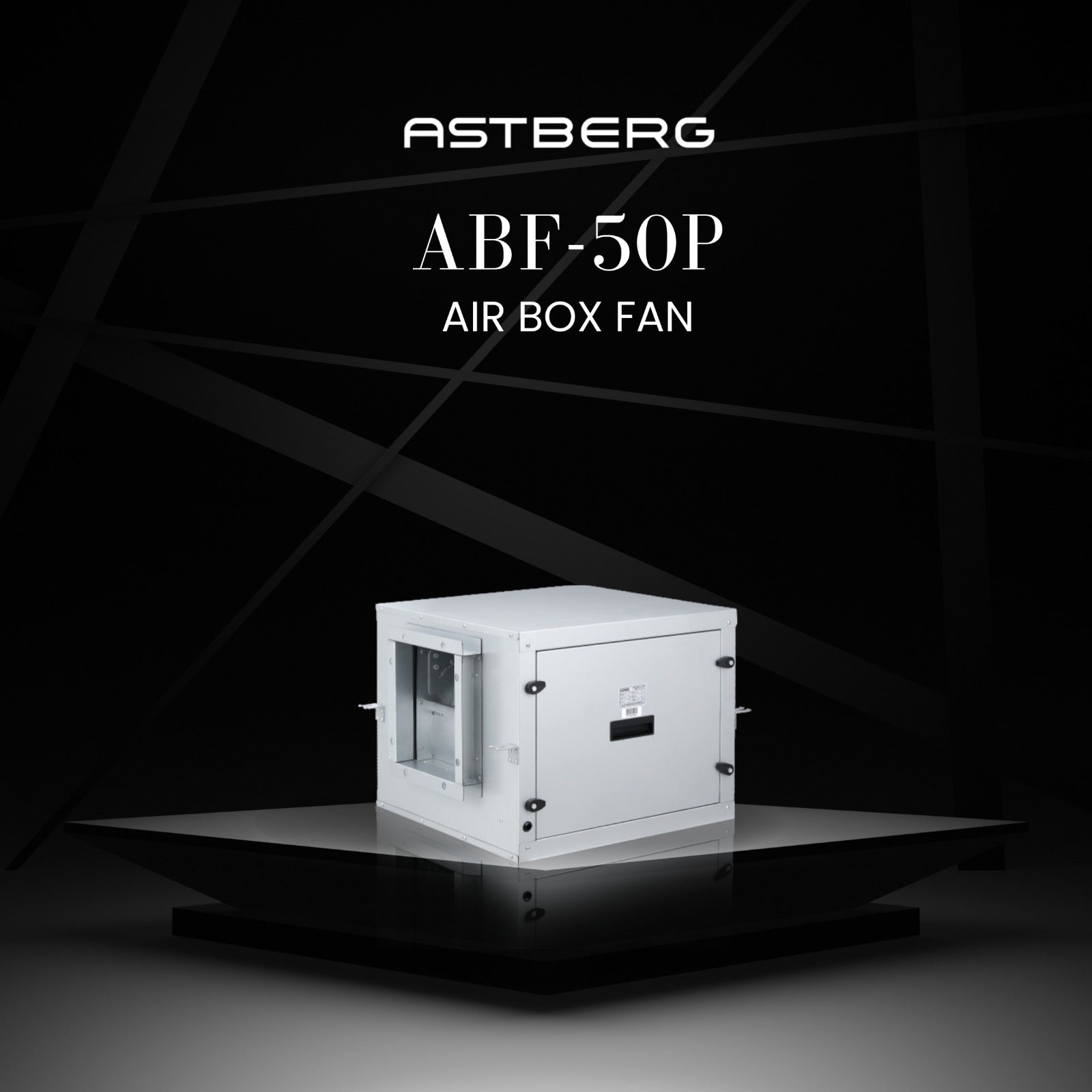 ASTBERG SILENT BOX TYPE  DUCT VENTILATION FAN INLINE CABINET FANS ABF- 50P 5000CMH