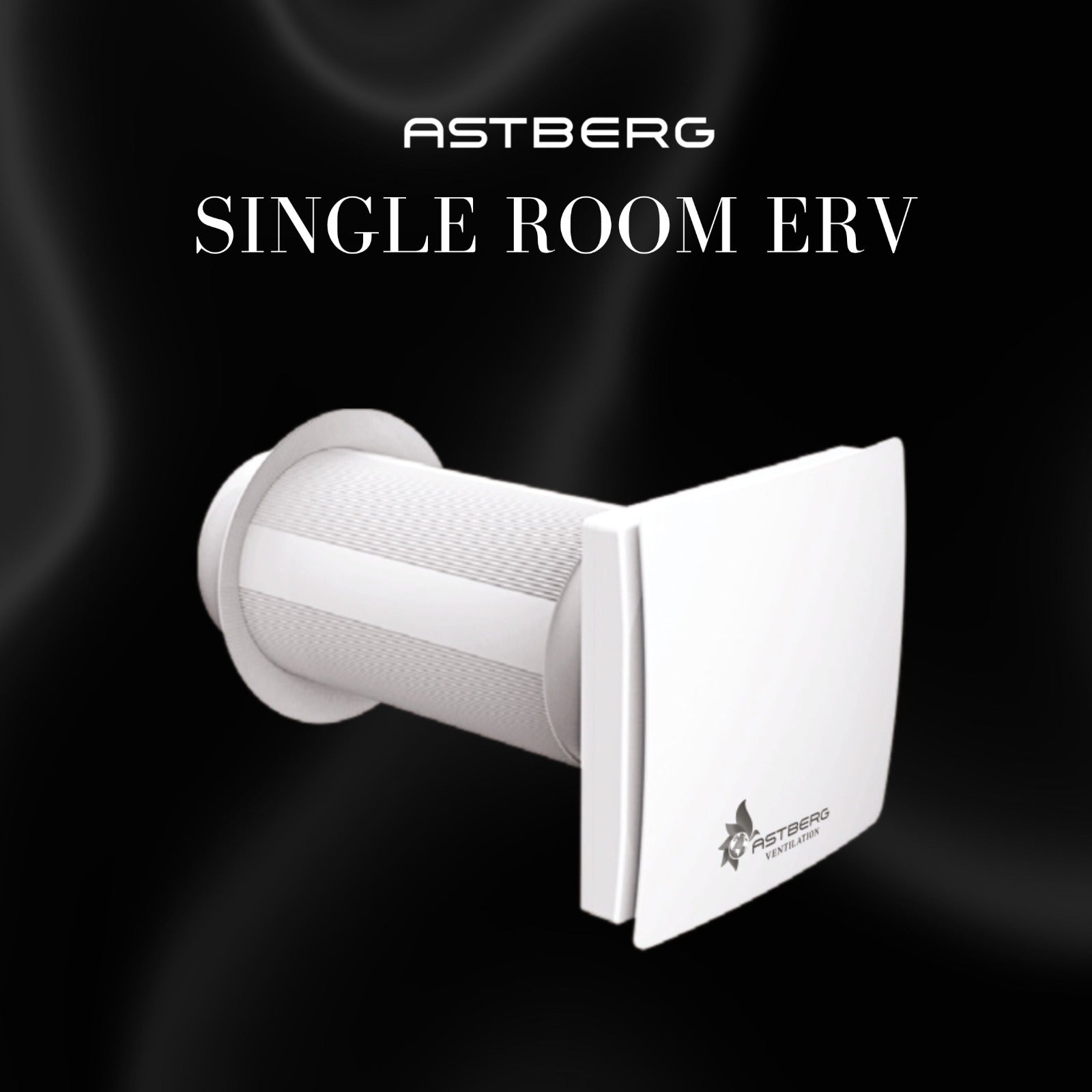 ASTBERG SINGLE ROOM ERV/HRV ENERGY/HEAT RECOVERY FRESHAIR VENTILATION SYSTEM WITH WIFI+ HEPA+DUST FILTER  AT501