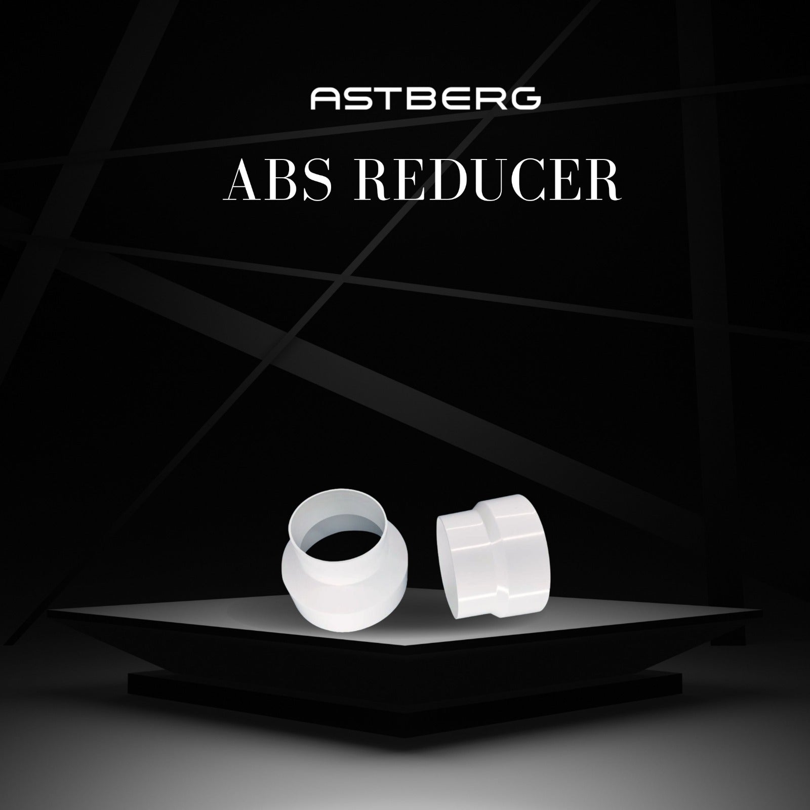 Astberg ABS Reducer Pvc Pipe Reducer/Flexible Pipe Reducer/Pipe Connector/Plastic Pipe Reducer (6"-8")