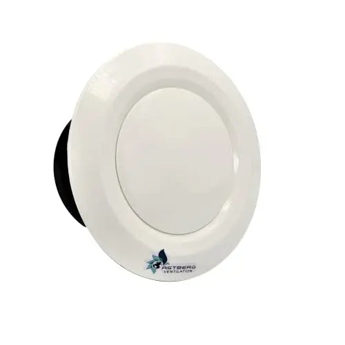 Astberg Diffusers ABS (200mm/8) Ducting Cover/Exhaust Supply Ceiling/Pipe Diffuser/Air Vent//Diffuser - Astberg Ventilation