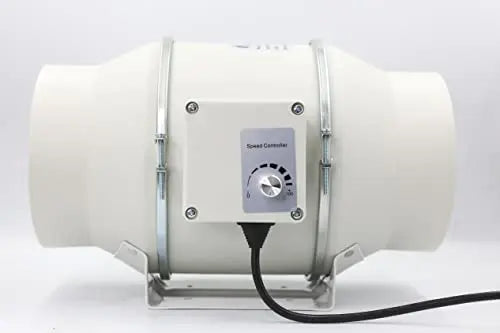 Astberg AEC150 Quiet Inline Duct Fan with 0-100% Variable Speed controller (20-530CMH) Energy Efficient EC Motor Silent  (150mm)… - Astberg Ventilation