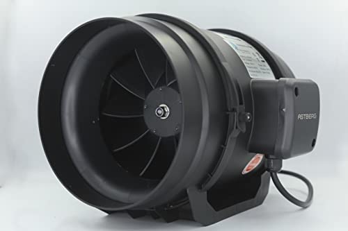 Astberg Afb200 (200Mm/8) (850Cmh/500Cfm) Silent mix flow / Inline fan / Duct fan / Inline duct fan / Fresh Air Ventilation System