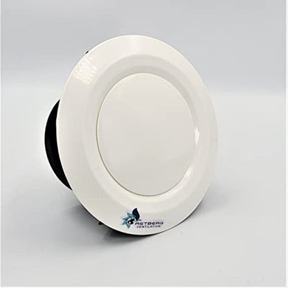 Astberg Diffusers ABS (75mm/3") Ducting Cover/Exhaust Supply Ceiling/Supply Valve/Air Vent/Diffuser