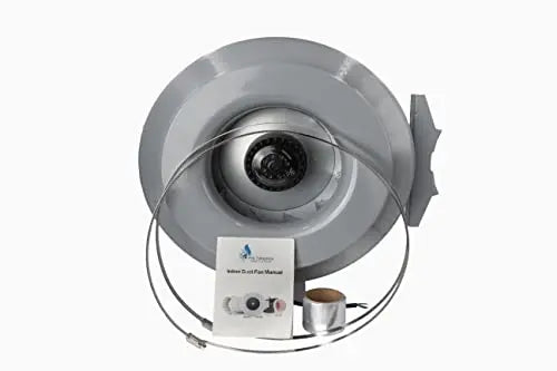 Astberg AEE200 Powder Coated (200mm/8inch)(1020CMH/600CFM) Silent mix flow / Inline fan / Duct fan / Inline duct fan / Fresh Air Ventilation System - Astberg Ventilation