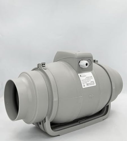 Astberg Typhoon 100/125mm Made In Russia 180-250 CMH Silent Mix Flow/Inline Duct Fan/Circular Duct