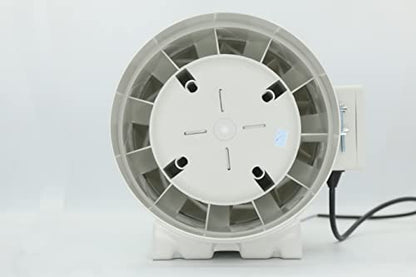 Astberg AF200 (200mm/8) (840CMH/494CFM) Silent mix flow / Inline fan / Duct fan / Inline duct fan / Fresh Air Ventilation System