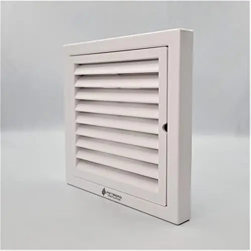 Astberg Outer Grill Abs 6" (150Mm)/Square Grill/Grill With Mesh/Pipe Grill/Chimney Grill/Exhaust Outer Lowers/Vent Cap/Vent Grill, White - Astberg Ventilation