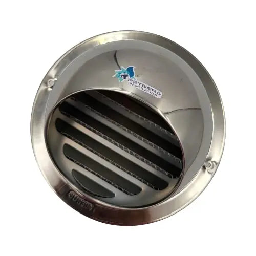 Astberg Outer Cowl Steel (150mm/6) Chimney Outer Cowl/Outer Cowl with Mesh/Duct Pipe Cover/Wall Vent Cover/Vent Cap - Astberg Ventilation