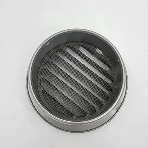 Astberg Outer Grill Steel Powder Coated (100mm/4), Grill With Bird Mesh, Exhaust Vent, Chimney Grill (SS304) Steel, Vent Cap, Vent Grill - Astberg Ventilation