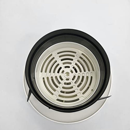 Astberg Rotating Grill Diffuser Ducting Cover/Exhaust Supply Ceiling/Diffuser Exhaust/Pipe Diffuser/Supply Valve/Air Vent/Ventilation Ducting Hose Cover/Diffuser/Ceiling Vent (100mm/4")