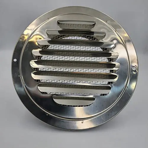 Astberg Outer Grill Steel (150mm/6") Grill with Bird Mesh, Exhaust Vent, Chimney Grill (SS304) Steel, Vent Cap - Astberg Ventilation