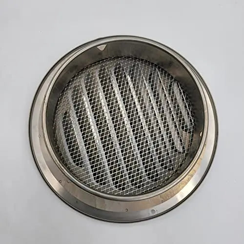Astberg Outer Grill Steel (150mm/6") Grill with Bird Mesh, Exhaust Vent, Chimney Grill (SS304) Steel, Vent Cap - Astberg Ventilation