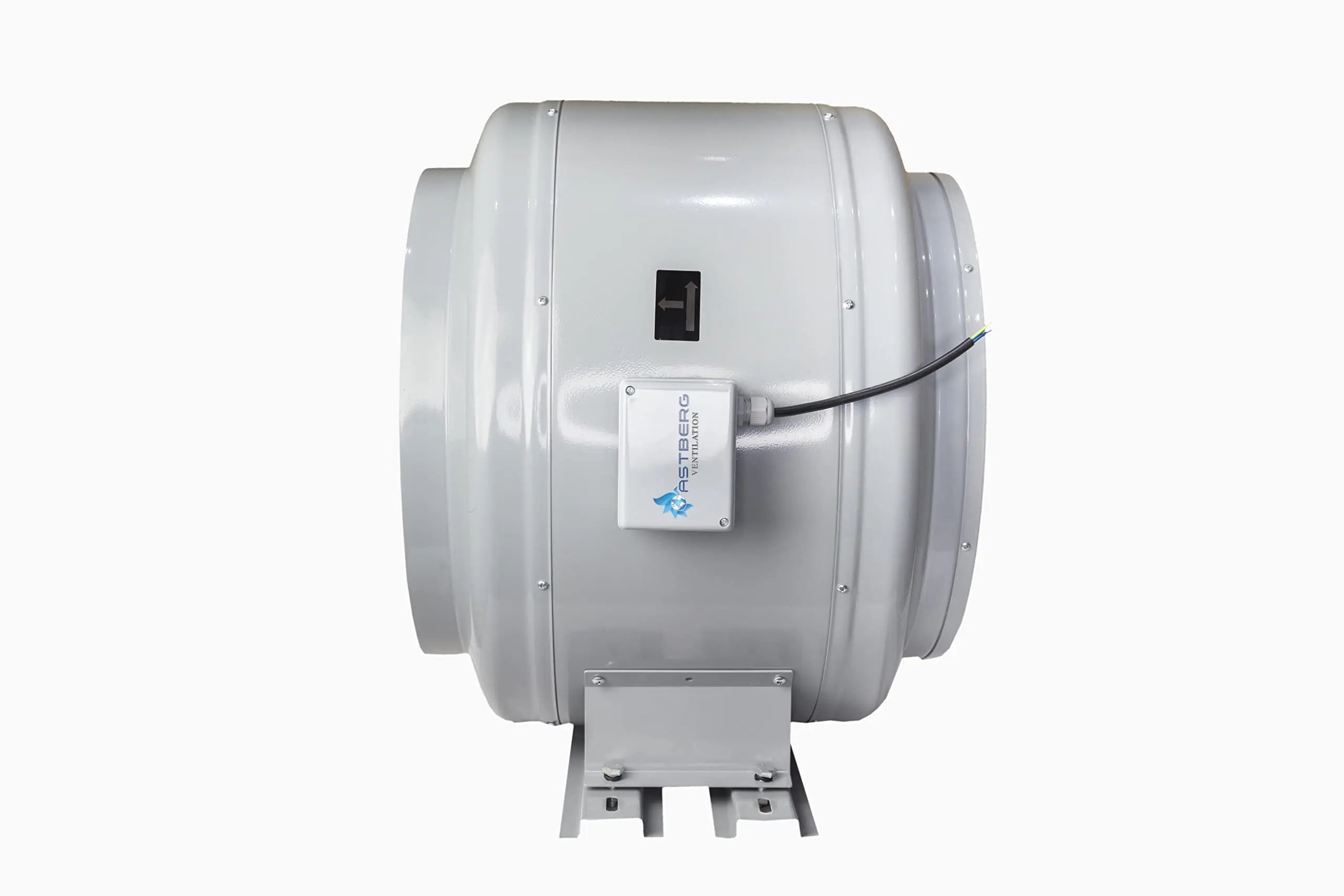 Astberg Circular Duct Fan AEE400 Powder Coated 400mm/16(2500CMH/1471CFM) - Astberg Ventilation