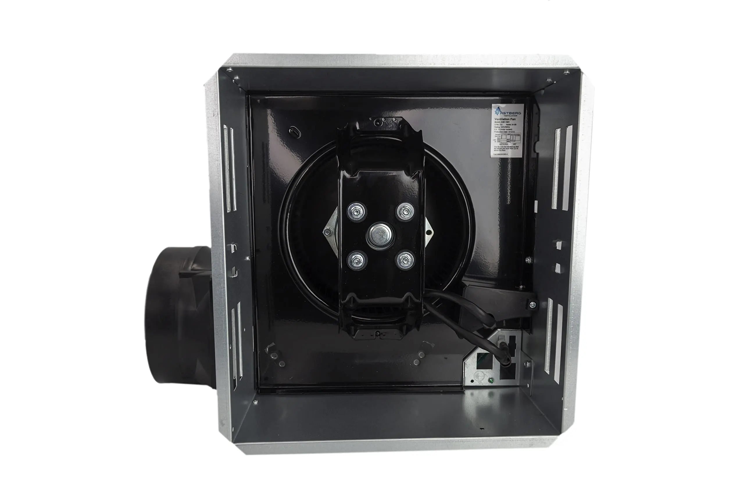Astberg Heavy Duty Ceiling Mounted Exhaust Metal ASE 1501 (150mm/6) (260CMH) - Astberg Ventilation
